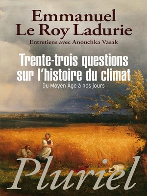 cover image of Trente-trois questions sur l'histoire du climat